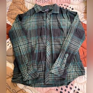 Billabong kids flannel M